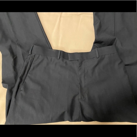 Perry Ellis Navy Dress Pants - Picture 3 of 6
